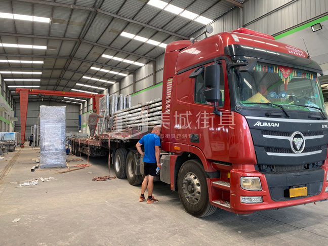 遼（liáo）寧（níng）公交候車亭發貨（huò）案例