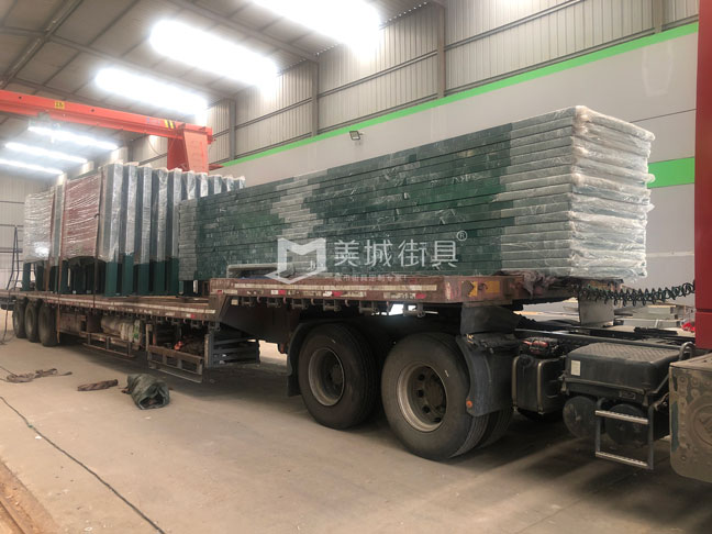 2023.6.1美城（chéng）街（jiē）具供應內蒙候車亭發貨記錄