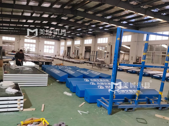 2023.12.18美城（chéng）街具供應餘杭公交站台發貨圖